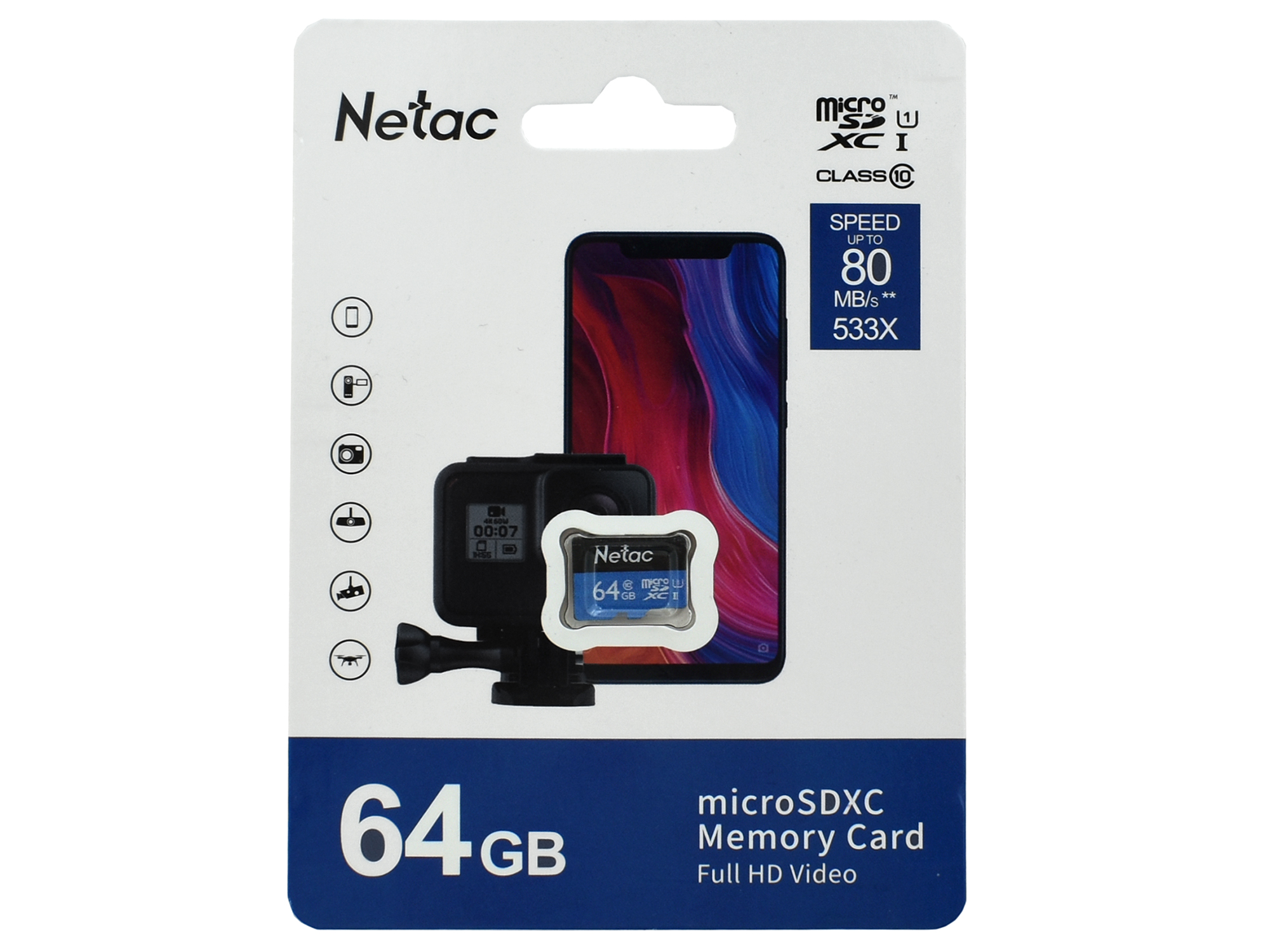 Карта памяти sdhc netac 32gb p600 nt02p600stn 032g r