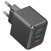 hoco-cs14a-ocean-pd20w-qc3-dual-port-wall-charger-eu-plug